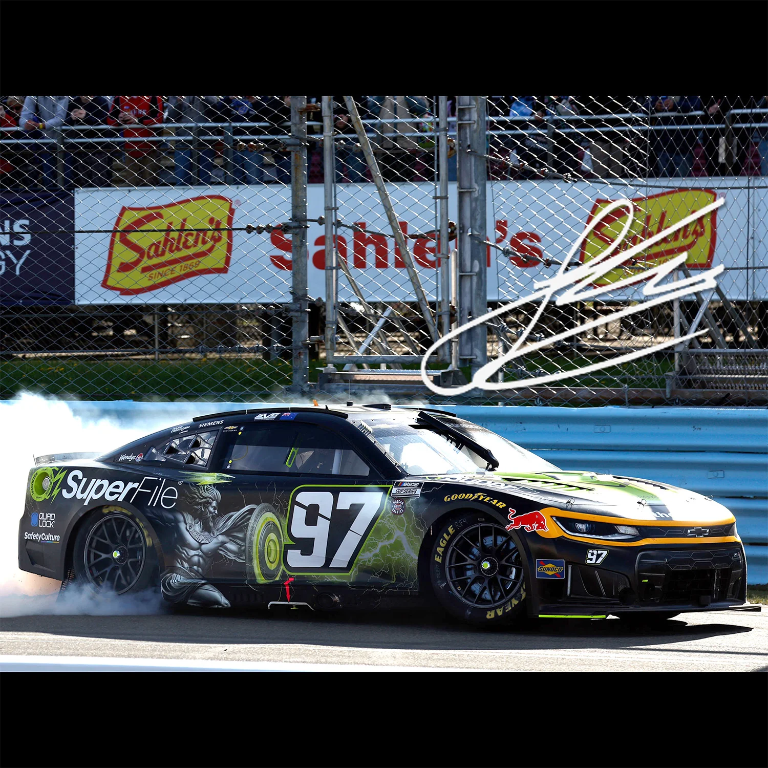 Shane van Gisbergen Autographed Watkins Glen Race Win 1:24 Standard 2026 Diecast Car Preorder - Currently Projected December