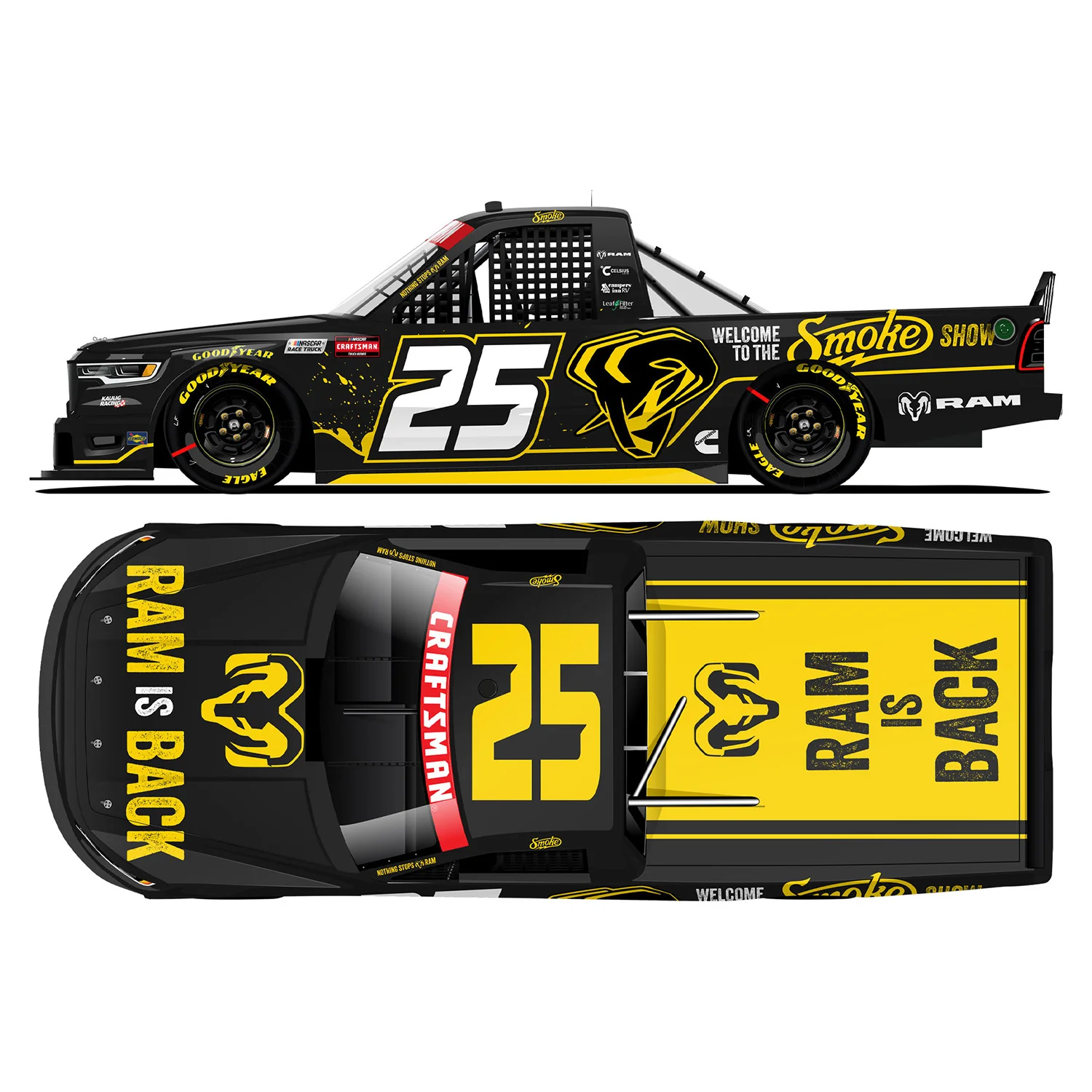 Tony Stewart Ram Trucks 1:64 2026 Diecast Truck Series Preorder - Currently Projected September