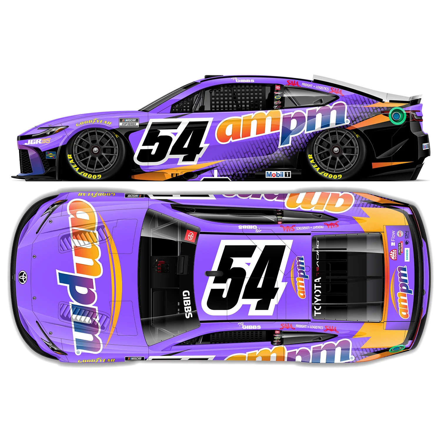Ty Gibbs ampm 1:64 2026 Diecast Car Preorder - Currently Projected October - Image 2