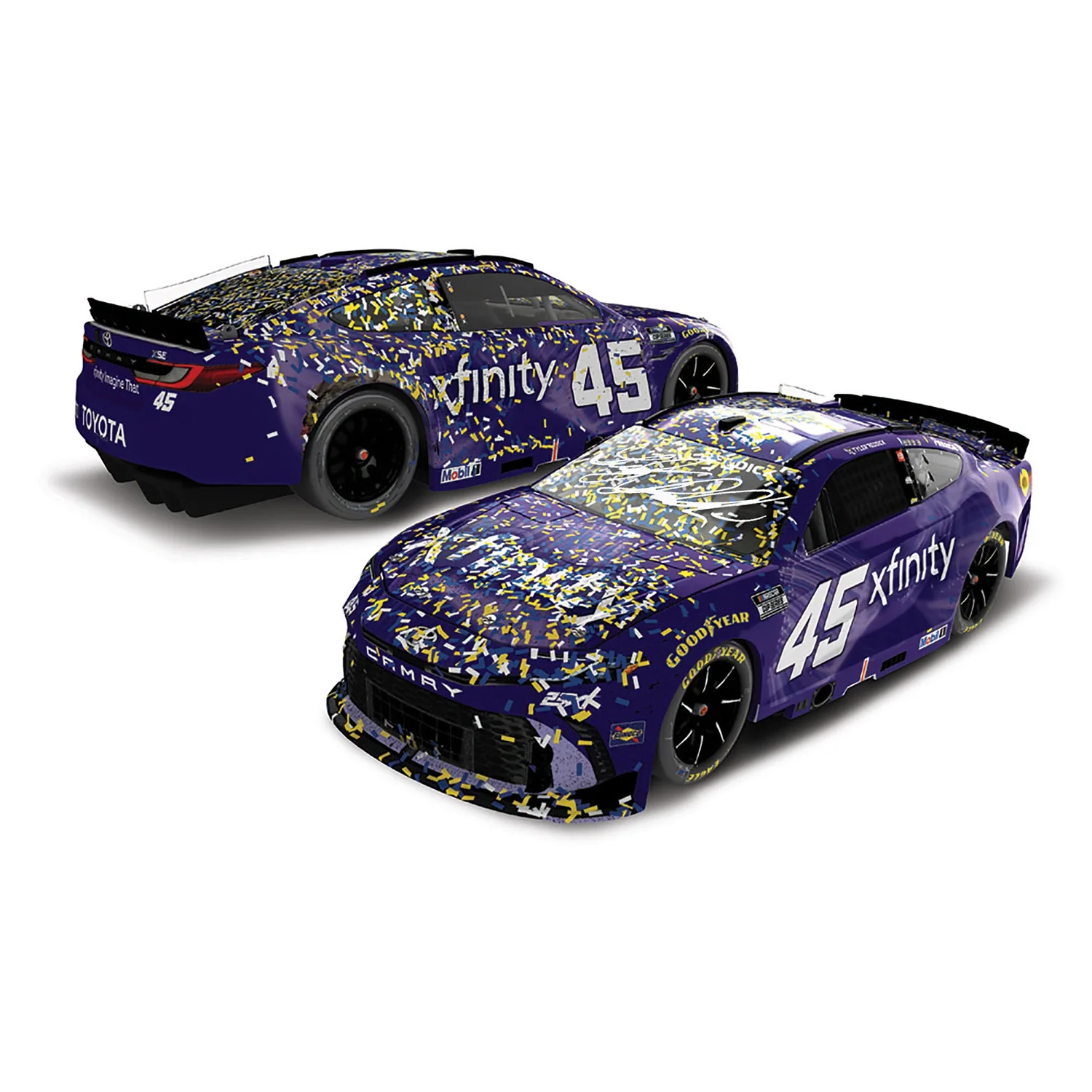 Tyler Reddick Autographed Darlington Race Win 1:24 Standard 2026 Diecast Car Preorder - Currently Projected October