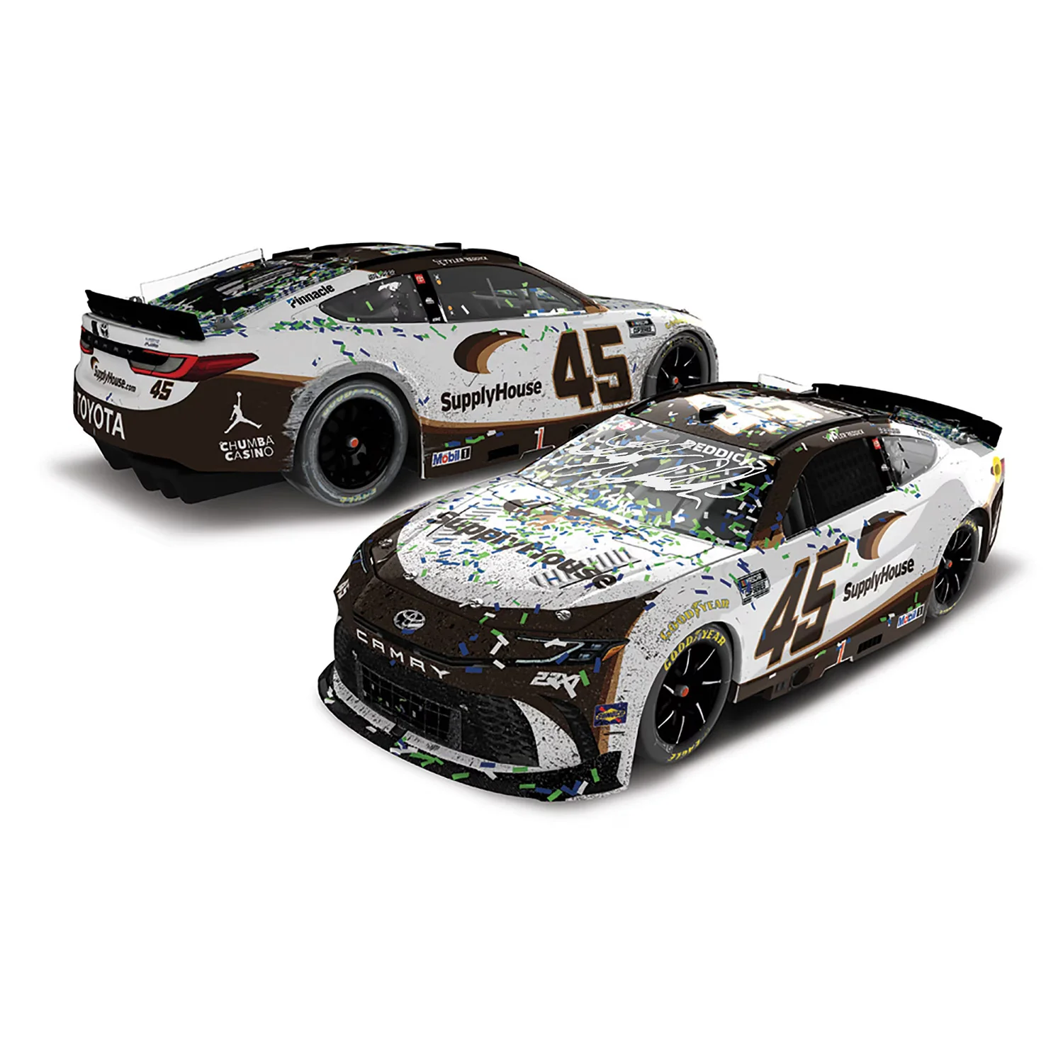 Tyler Reddick Autographed Kansas Race Win 1:24 Standard 2026 Diecast Car Preorder - Currently Projected November