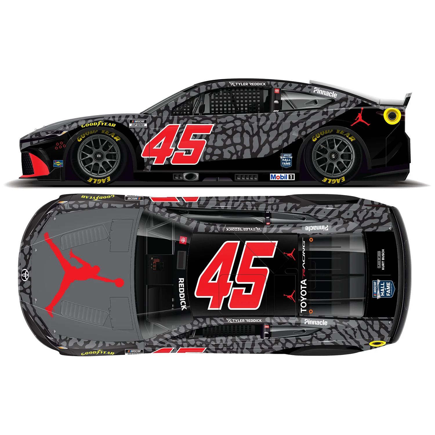 Tyler Reddick Jordan Brand Las Vegas 1:24 Standard 2026 Diecast Car Preorder - Currently Projected October - Image 2