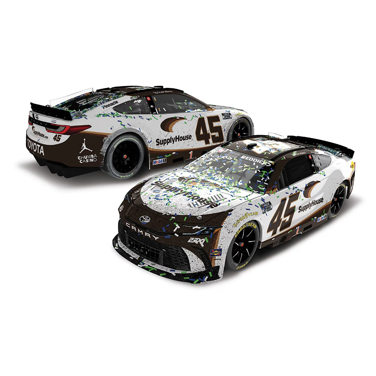 Tyler Reddick Kansas Race Win 1:64 2026 Diecast Chassis Car Preorder - Currently Projected November