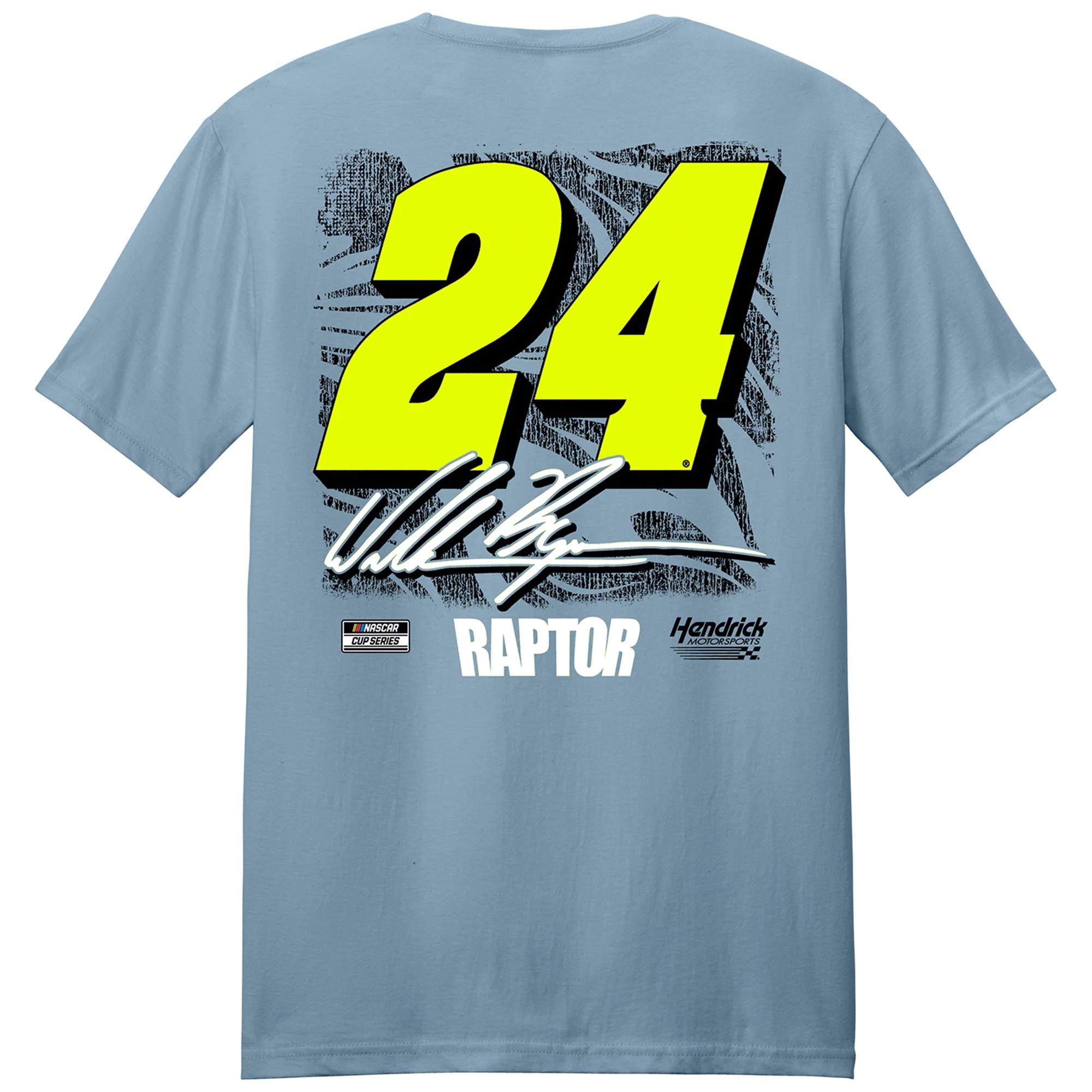 William Byron 2026 Raptor Driven 2-Spot T-Shirt Blue - Image 3