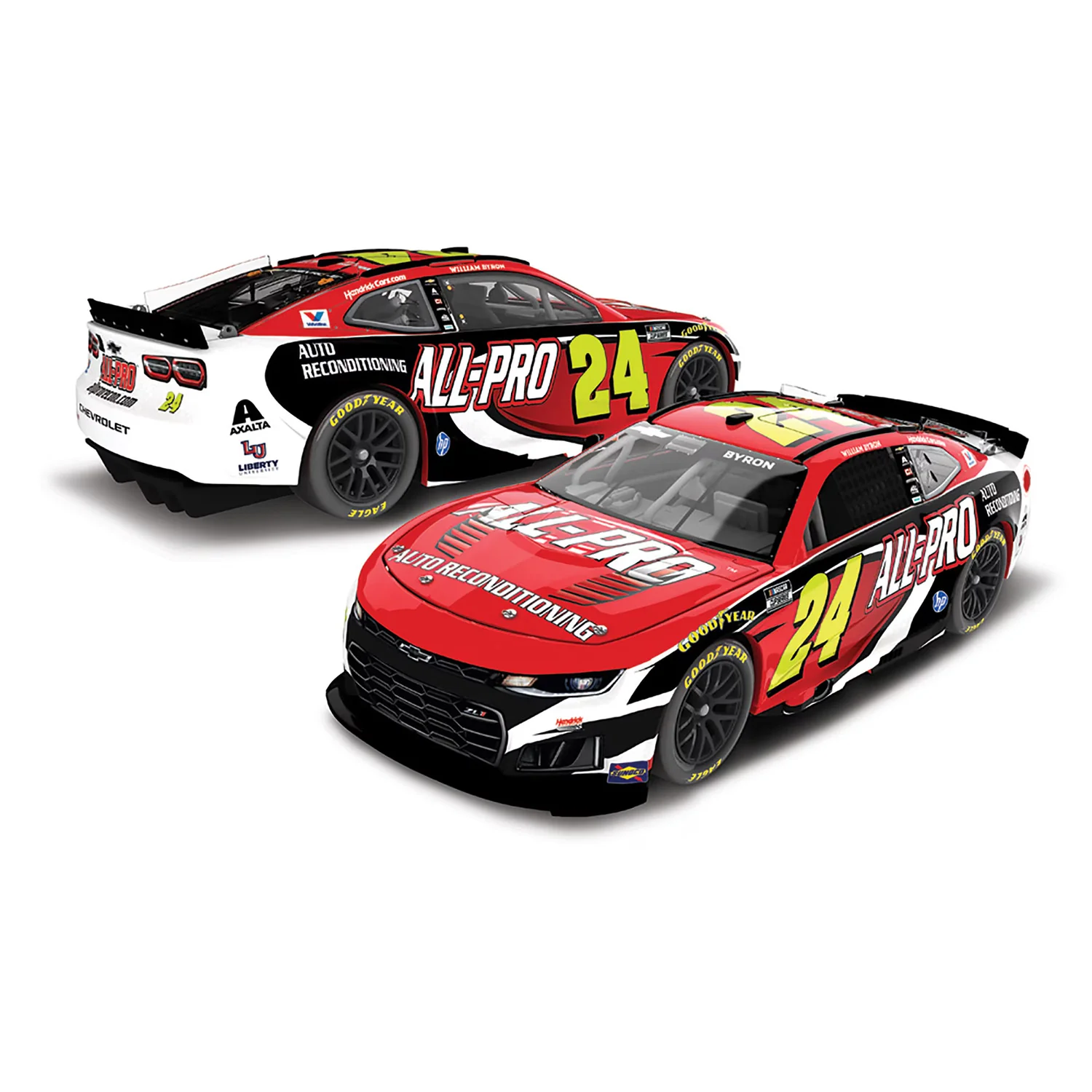 William Byron All-Pro 1:24 Standard 2026 Diecast Car Preorder - Currently Projected August