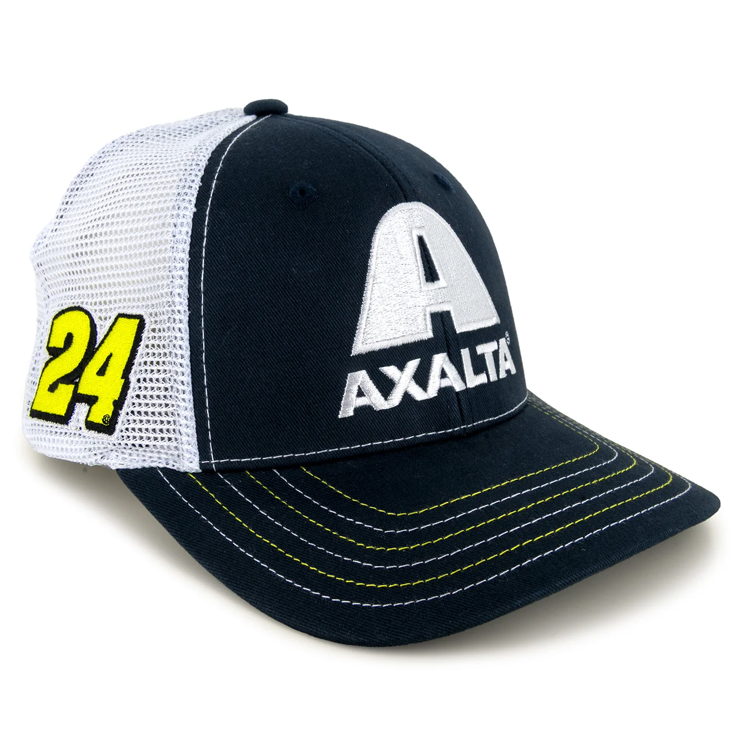 William Byron Axalta Sponsor Mesh Hat Blue/White - Image 3