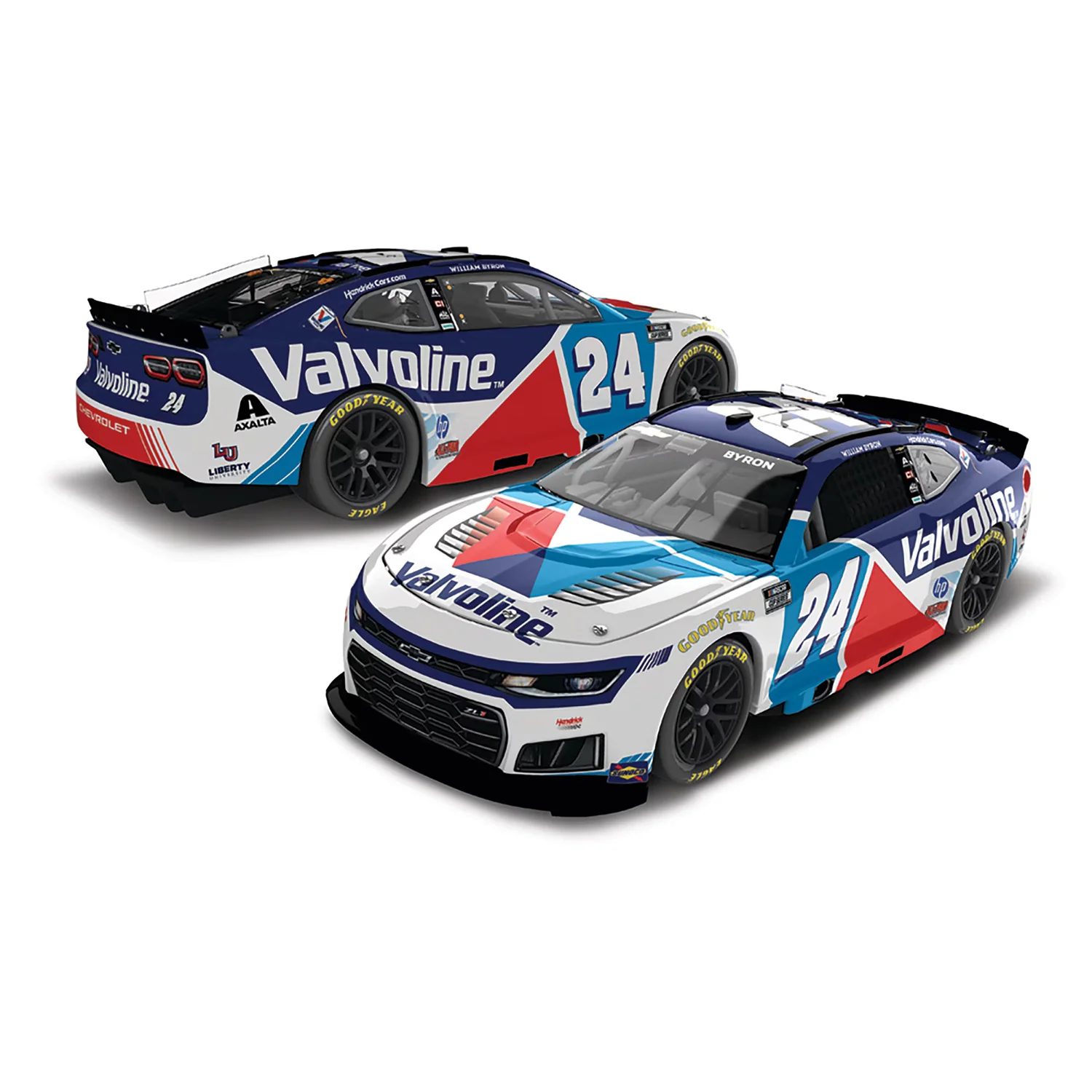 William Byron ELITE Valvoline 1:24 2026 Diecast Car