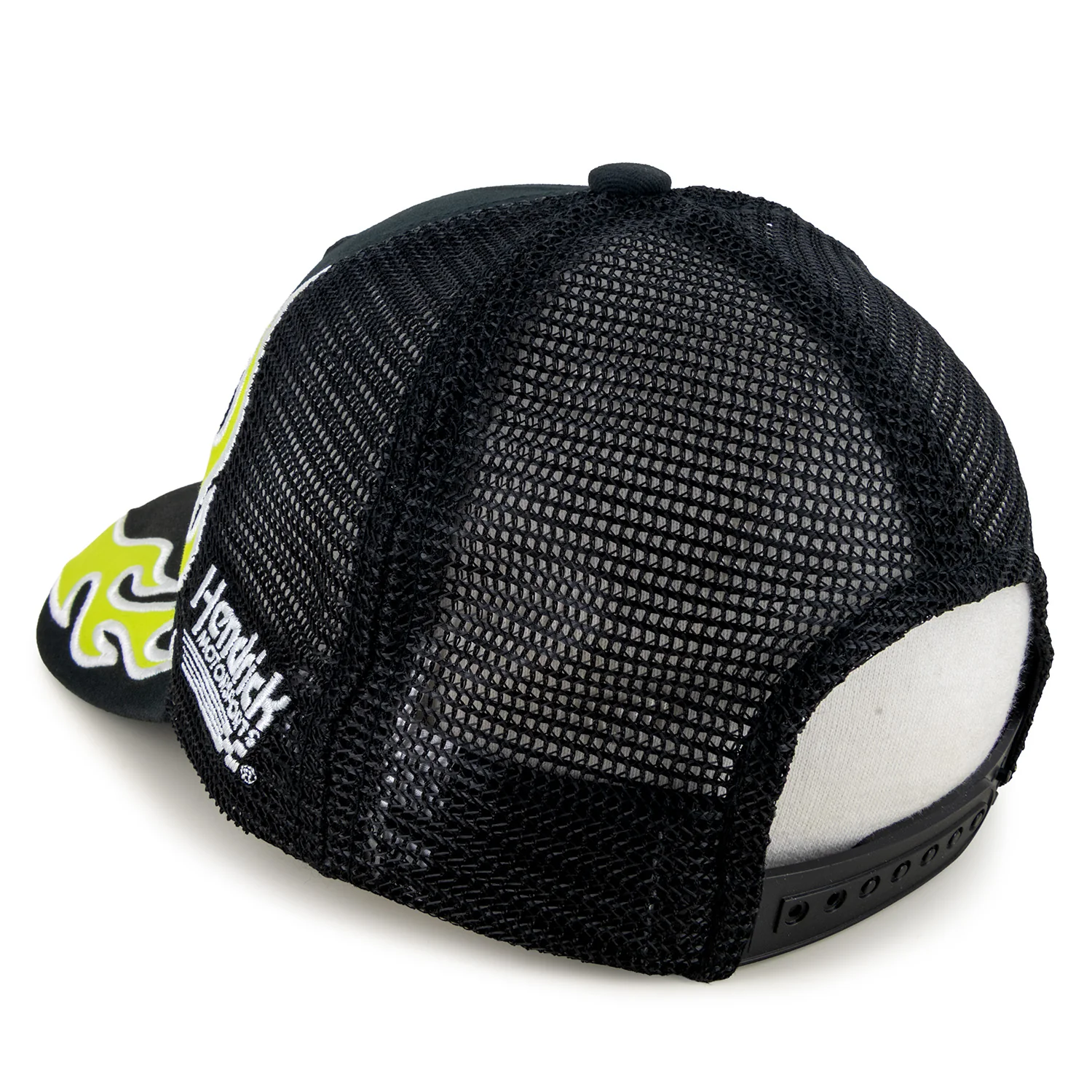 William Byron Flame #24 Mesh Hat Black - Sale - Image 4