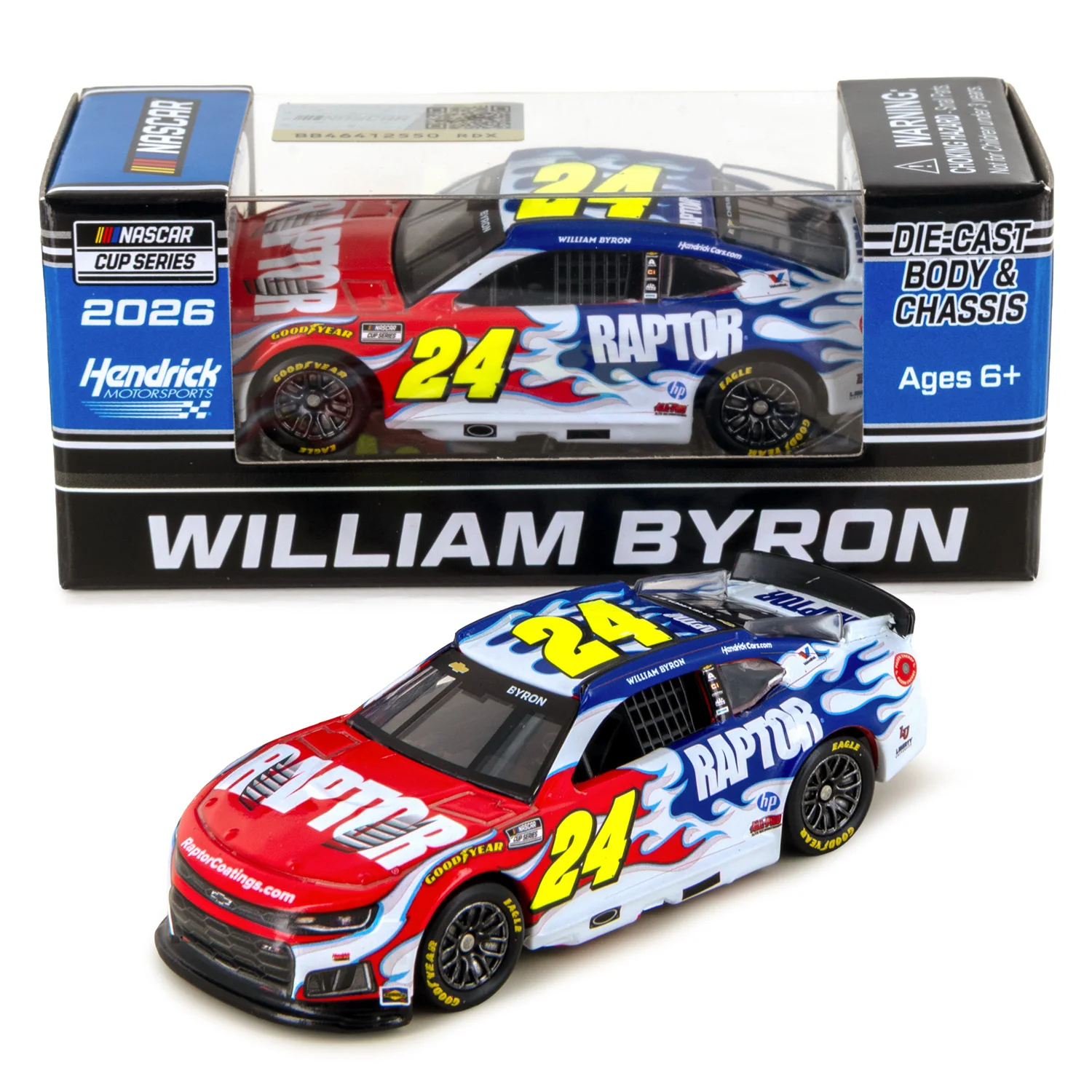 William Byron Raptor 1:64 2026 Diecast Car