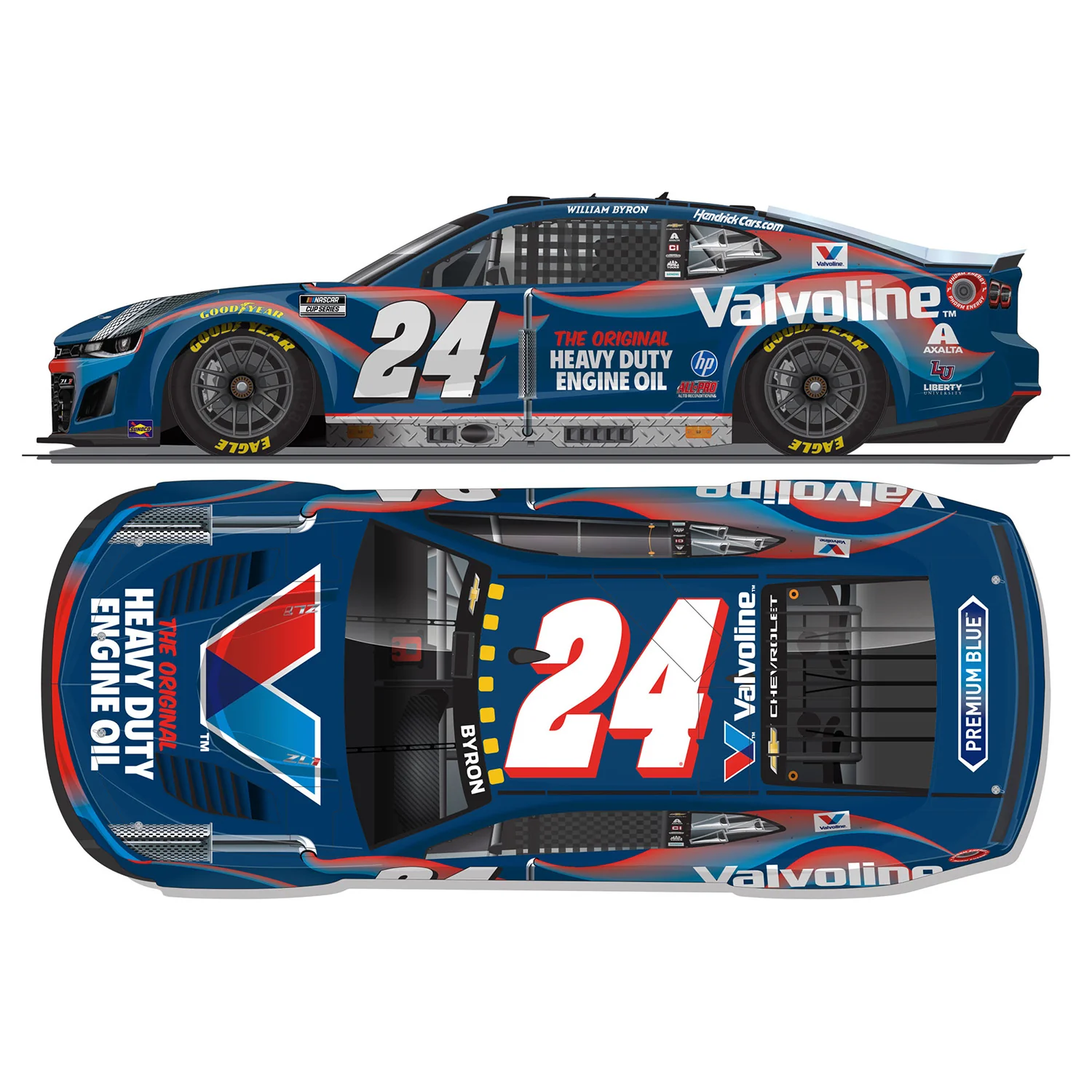 William Byron Valvoline Heavy Duty 1:64 2026 Diecast Car Preorder - Currently Projected November